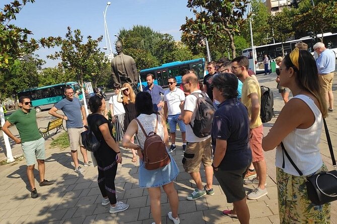 Tirana Walking Tour: History, Culture &Gems by a Passionate Guide - Komiteti, the Pyramid and a taste of local atmosphere