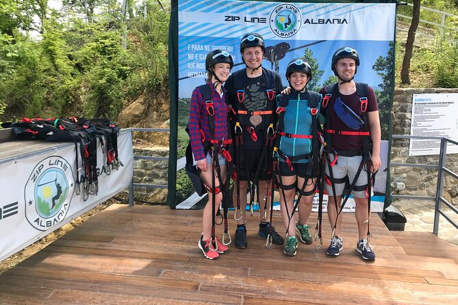 Tirana Zipline Adventure in Petrelë – Albania’s First Zipline - A long zipline ride close to Tirana