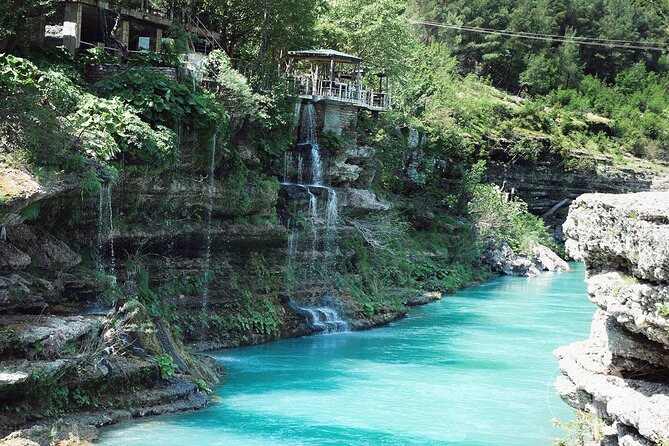 Tour to Thermal Baths of Permet and exploring Langarica Canyon - Walking into Langarica Canyon