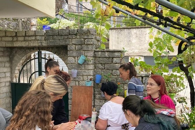 Vegetarian Cooking Class @Teta Marjeta - Walking from Cerciz Topulli Square to the old bazaar