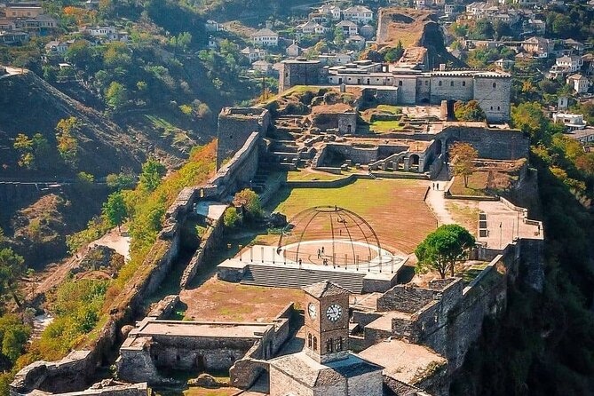 Visit Blue Eye, Gjirokastra & Lekursi Castle - Stone houses and cobbled streets add the local character