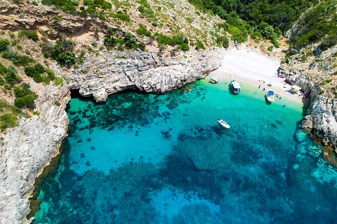 Vlore Private Boat Tour Blue Cave & Grama Bay Adventure - Grama Bay gives you two hours to slow down