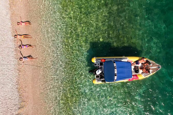 Vlore Private Boat Tour Blue Cave & Grama Bay Adventure - Haxhi Ali Cave starts the adventure