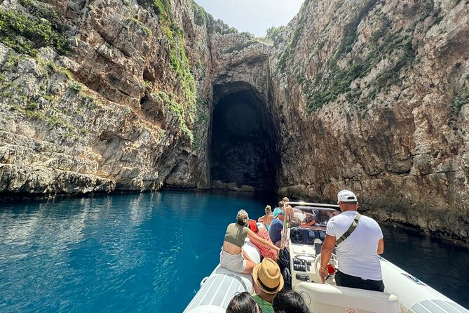 Vlore: Speed Boat Trip to Haxhi Ali Cave and Karaburun Peninsula - Racing toward Haxhi Ali Cave