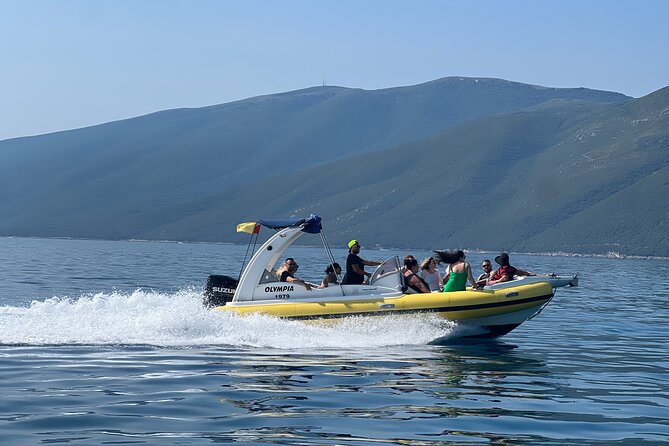 Vlore Speedboat Tour to Dafina Bay & Haxhi Ali Cave - Shën Vasili Bay is a quieter final stop