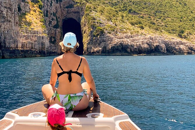 Vlore Speedboat Tour to Haxhi Ali Cave - St. Koli Bay and the walk to two small beaches