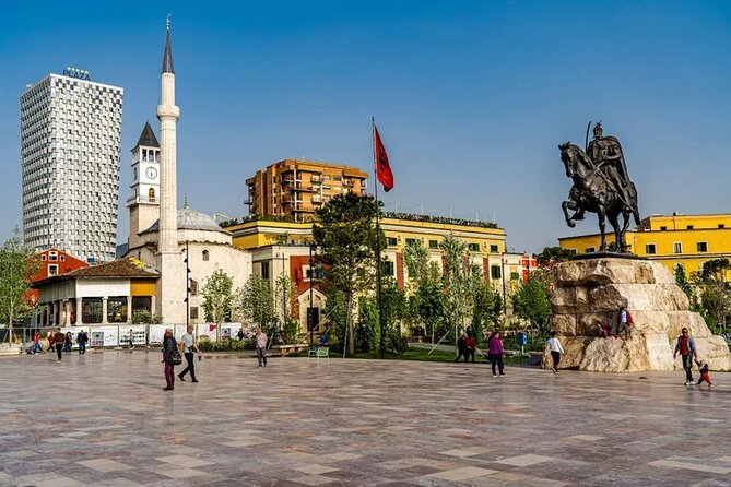 Walking tour of Tirana; History & Culture - Meeting at the Twin Towers and starting with Postbllok